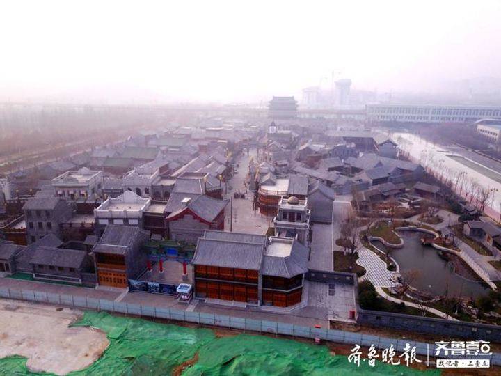 探济南西部华谊兄弟影视城:开建三年成这样气魄了